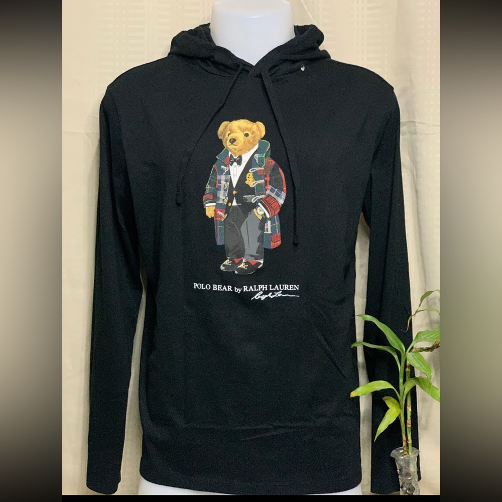 Polo ralph lauren bear hoodie hoody